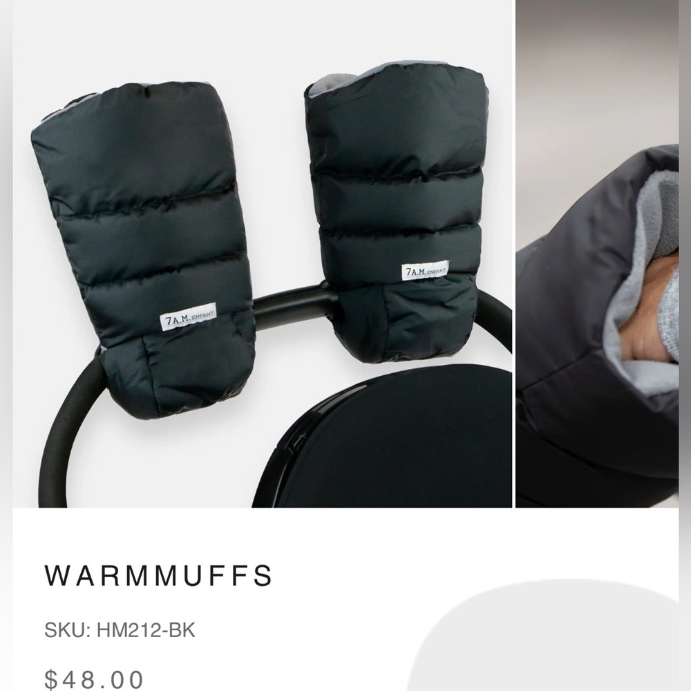 7am Stroller WARMMUFFS hand muffs